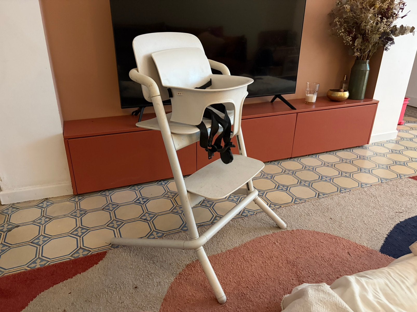 Chaise bébé Cybex Lemo All White, Enlèvement, Comme neuf