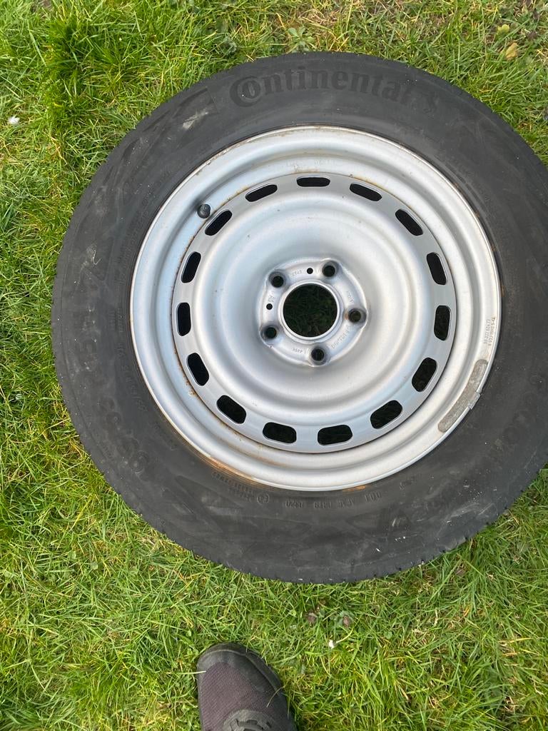2 xVelgen met continental banden 2x met michelin banden, Auto-onderdelen, Banden en Velgen, Ophalen, Gebruikt, Band(en)