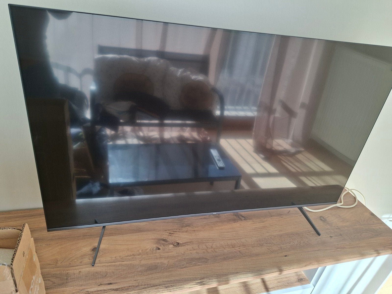 TCL 55T8C slechts 1 maal gebruikt, Audio, Tv en Foto, Televisies, QLED, 100 cm of meer, Overige merken, Smart TV, Ophalen