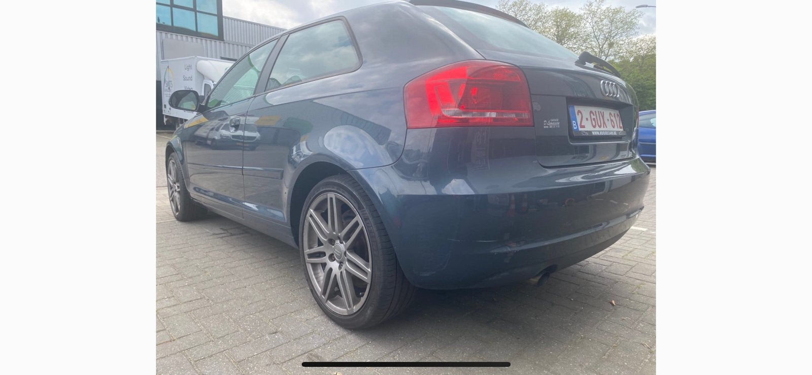AUDI A3 1.6TDI 105PK airco leer 129080KM!!!!!!!, Argent ou Gris, Boîte manuelle, Entretenue par le concessionnaire, Noir