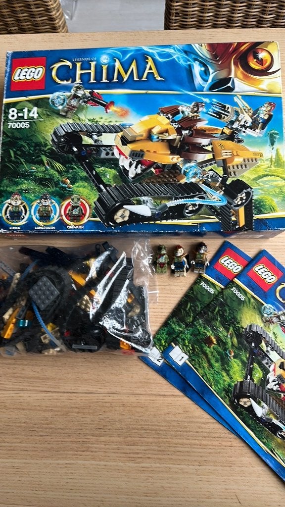 Lego Chima 70005, compleet, Kinderen en Baby's, Speelgoed | Duplo en Lego, Gebruikt, Inclusief instructies, Lego, Ophalen of Verzenden