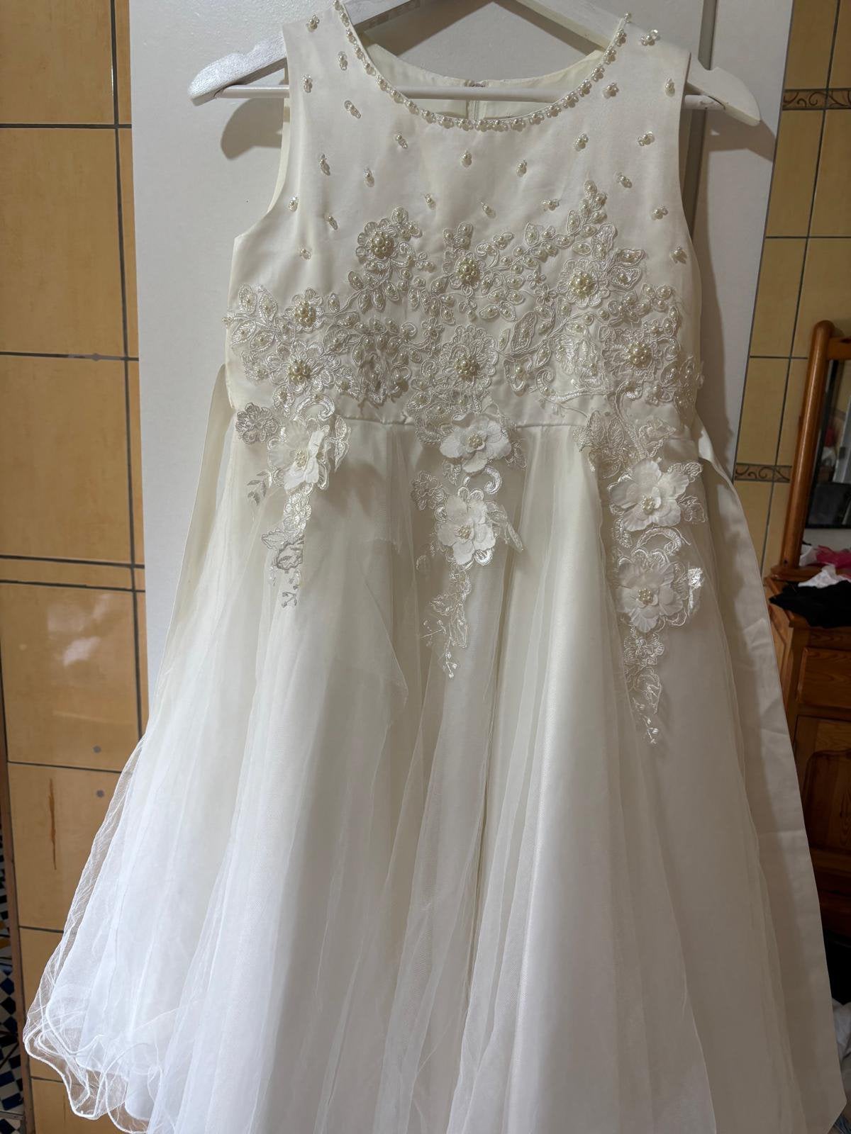 Robe de mariée pour fille, Enlèvement, Comme neuf, Robe de mariée