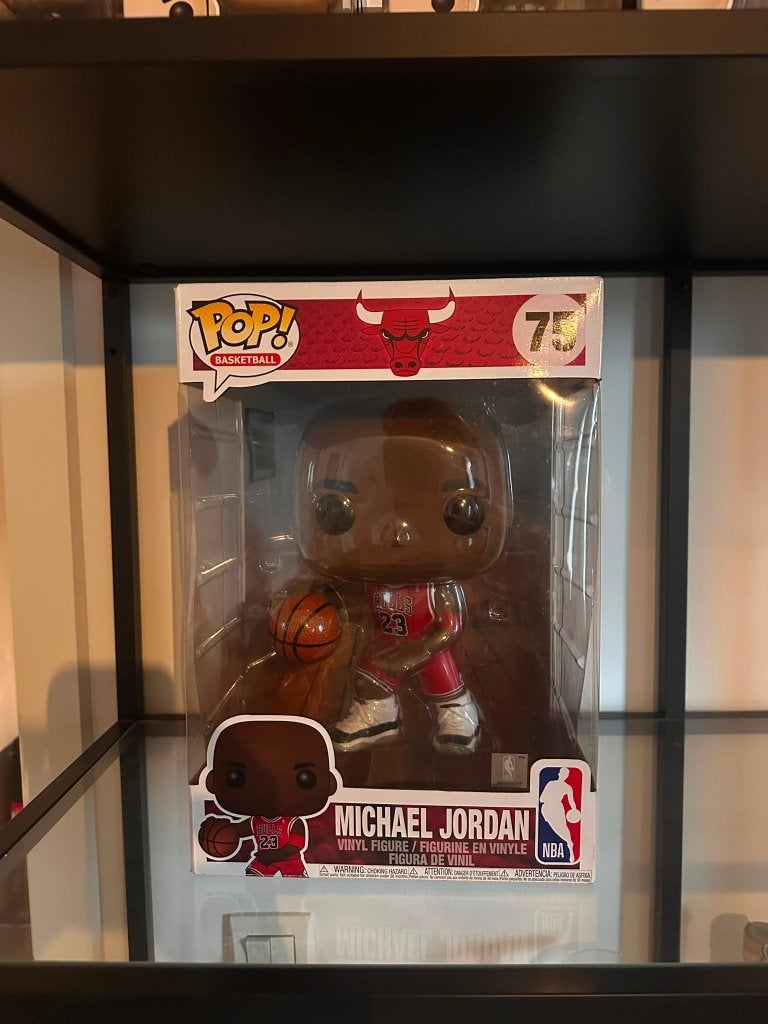 Funko Pop Géante Michael Jordan 10 Inch #75 - Chicago Bulls, Enlèvement, Comme neuf