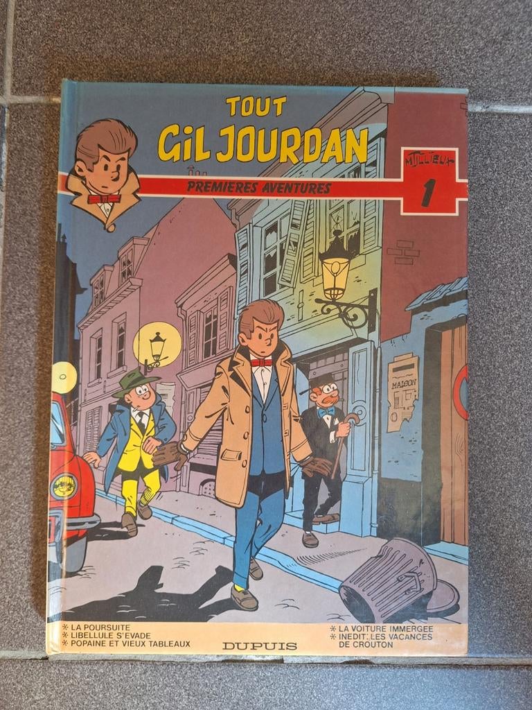 Bande dessinée Tout Gil Jourdan premières aventures tome 1