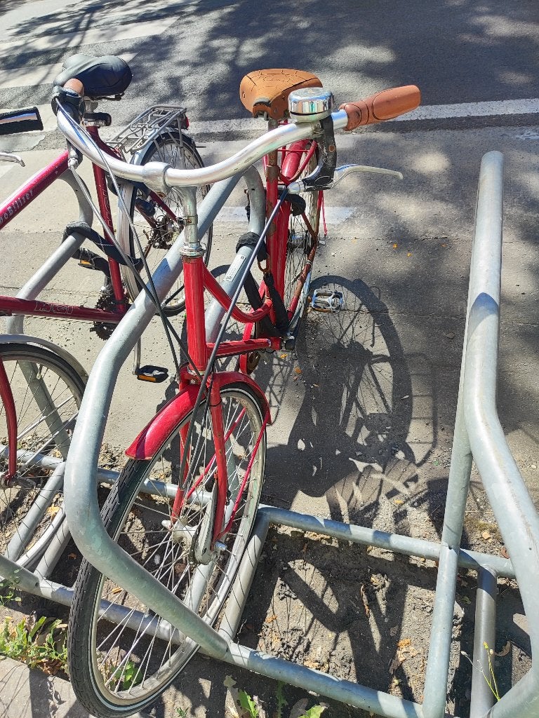 Oude stadsfiets, Fietsen en Brommers, Ophalen, Gebruikt, Stadsfiets