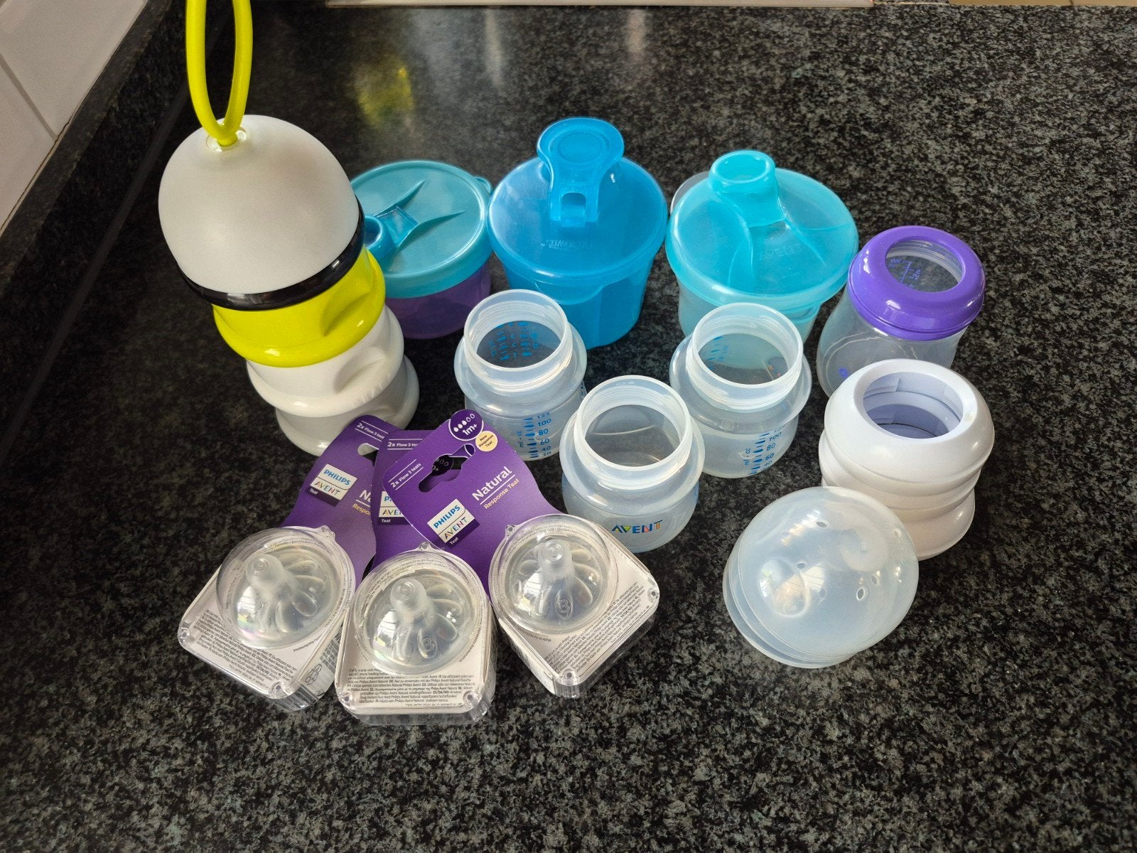 Flesjes, spenen en doseerdoosjes., Kinderen en Baby's, Babyvoeding en Toebehoren, Ophalen