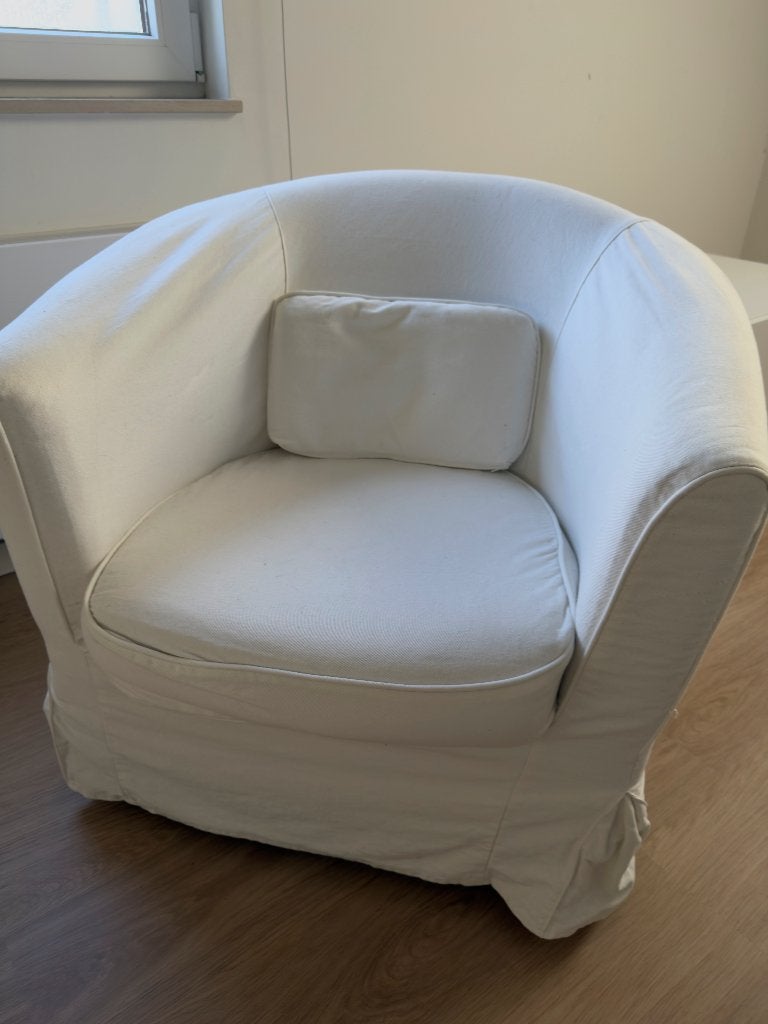 Fauteuil TULLSTA Blanc, Enlèvement, Utilisé, 75 à 100 cm, 75 à 100 cm
