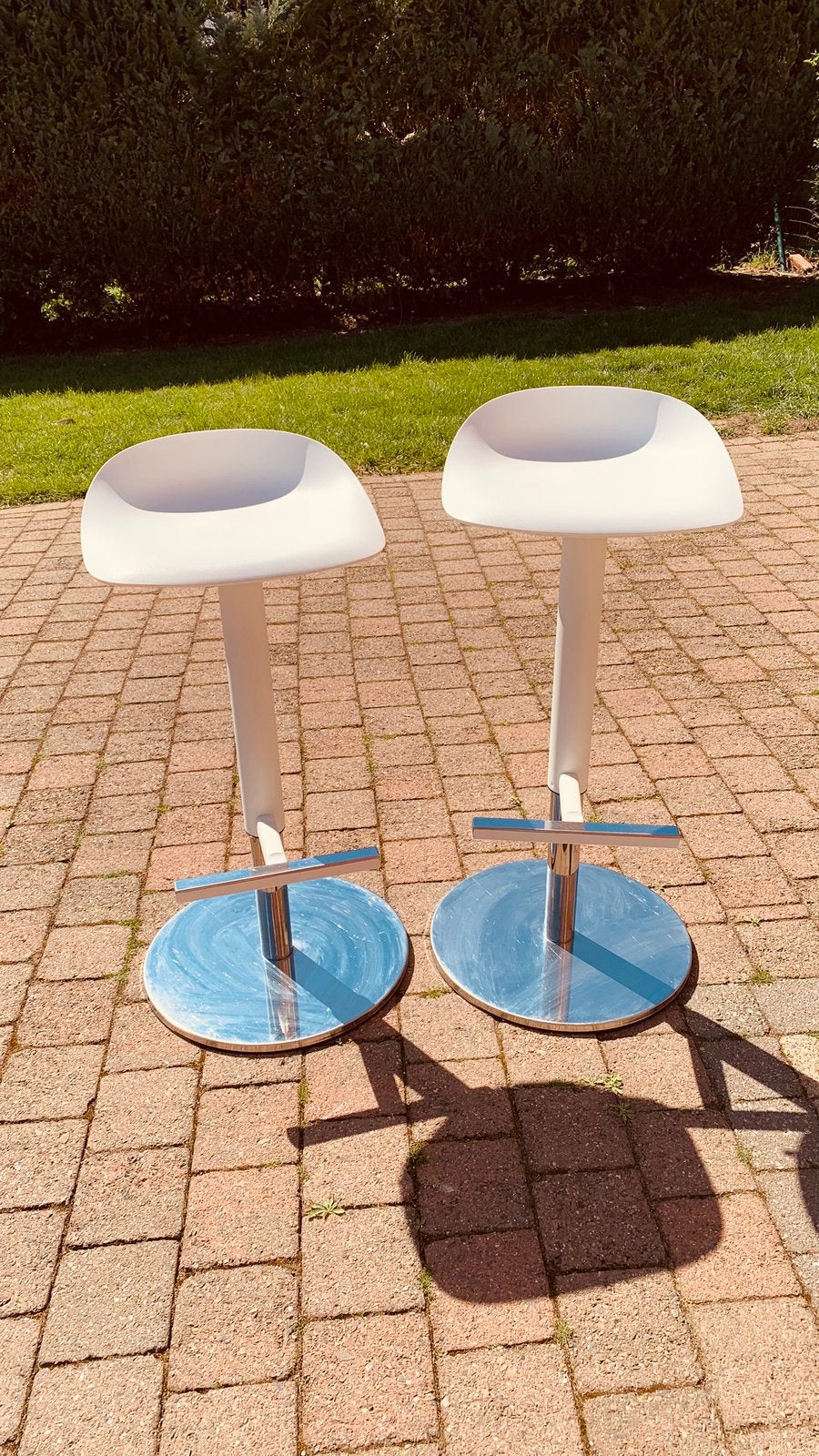 2x barkruk ‘JANNIGE’ IKEA, Huis en Inrichting, 2 krukken, Ophalen, Gebruikt