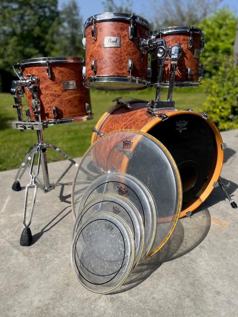 Pearl Session Series Hybrid / E-Drum Shell Kit, Muziek en Instrumenten, Drumstellen en Slagwerk, Ophalen, Gebruikt, Pearl