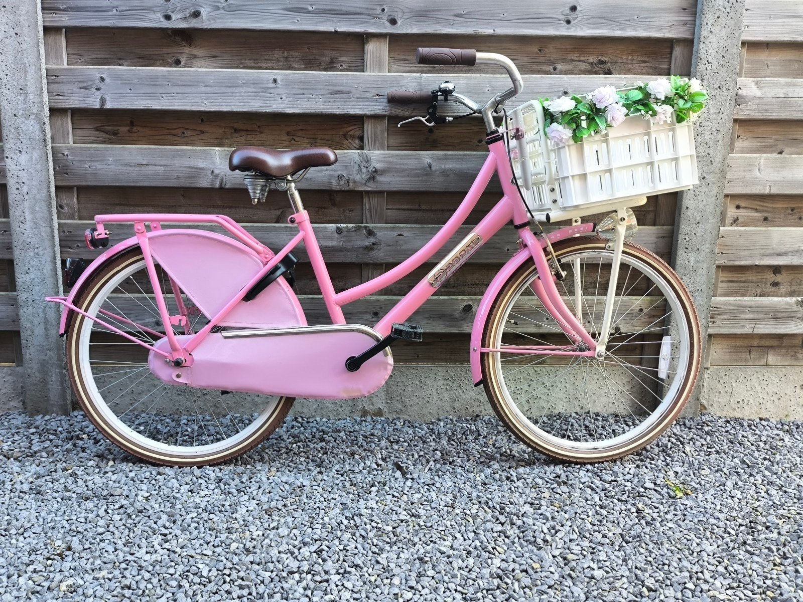 Popal daily dutch 24 inch, transportfiets, meisjesfiets, Fietsen en Brommers, Ophalen, Terugtraprem, 24 inch, Handrem