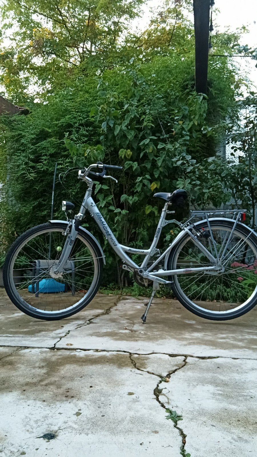 Supper comfortabele dames fiets, Ophalen, Zo goed als nieuw, Velgrem, Handrem