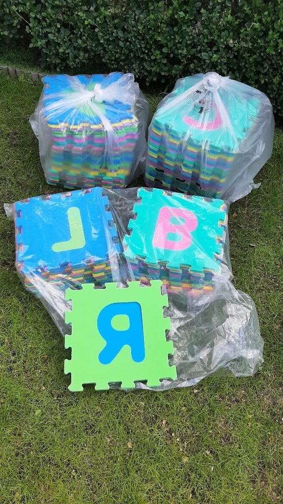 Puzzelmat, Kinderen en Baby's, Speelgoed | Speelkleden, Ophalen, Gebruikt