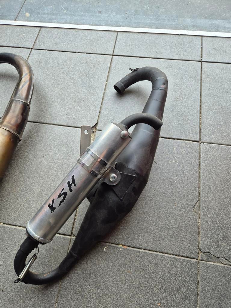 Piaggio uitlaat, Enlèvement