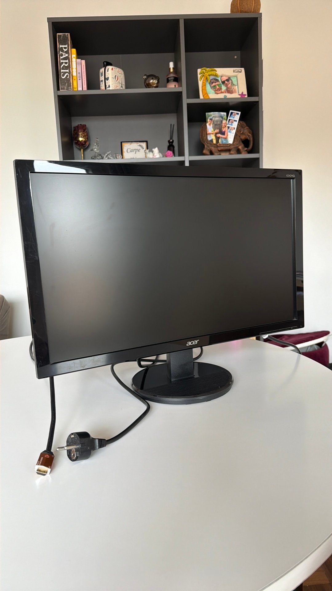 Acer Beeldscherm (K242HQL), Ophalen, HDMI, Kantelbaar, Full HD