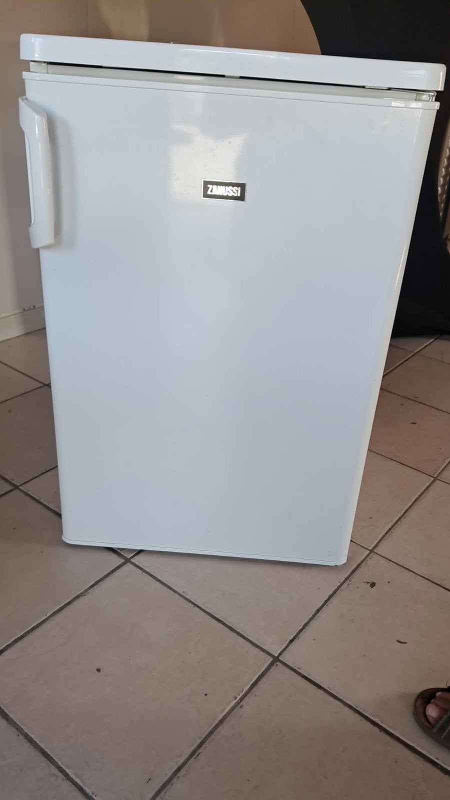 Zanussi Frigo + inbouwdiepvries, Elektronische apparatuur, Ophalen, Gebruikt, Met vriesvak