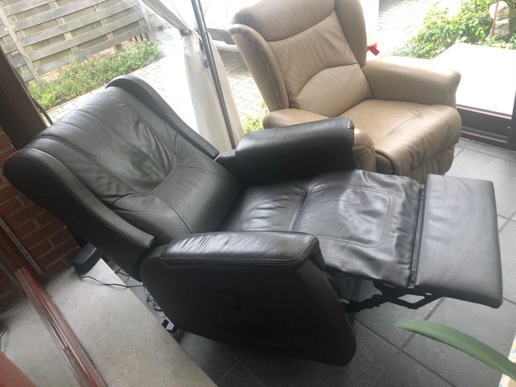 Relax, Huis en Inrichting, Ophalen, Gebruikt, Leer, Past bij elke stijl