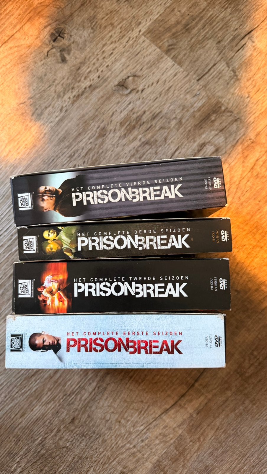 Dvd box Prison Break, Ophalen, Zo goed als nieuw