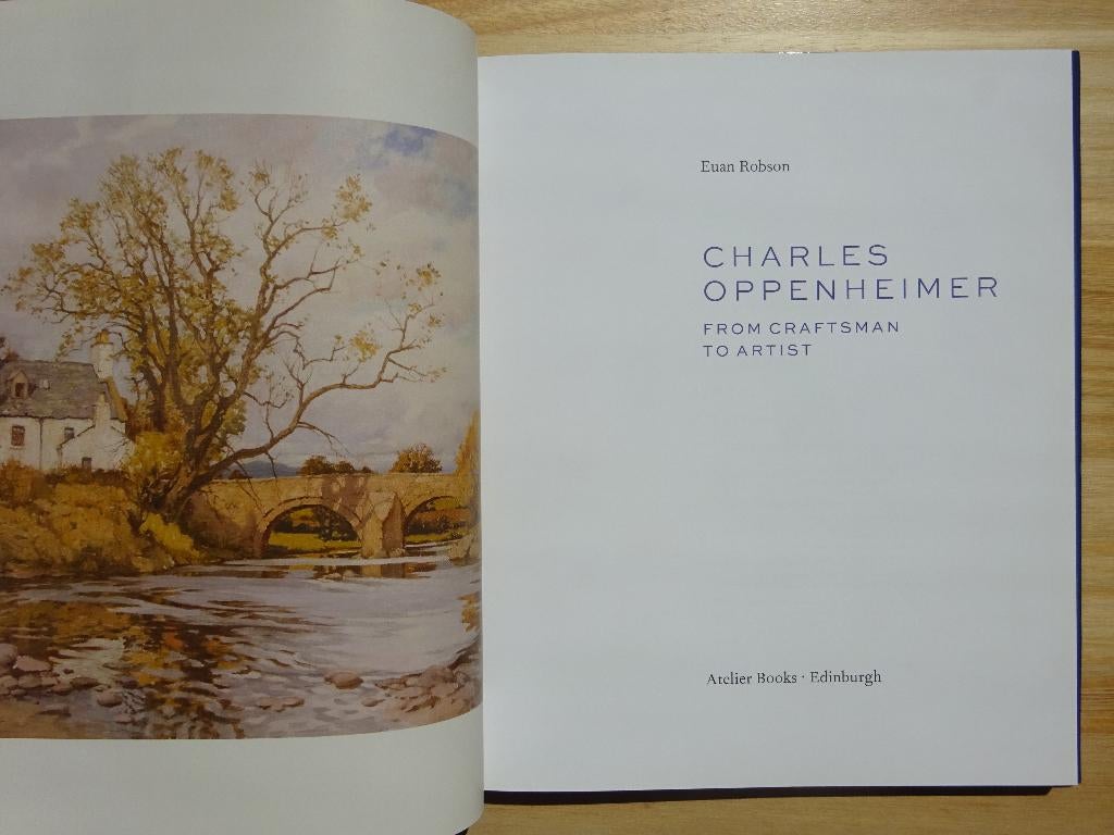 Charles Oppenheimer,  2012, From Craftsman to Artist, Ophalen of Verzenden, Zo goed als nieuw, Schilder- en Tekenkunst, Robson