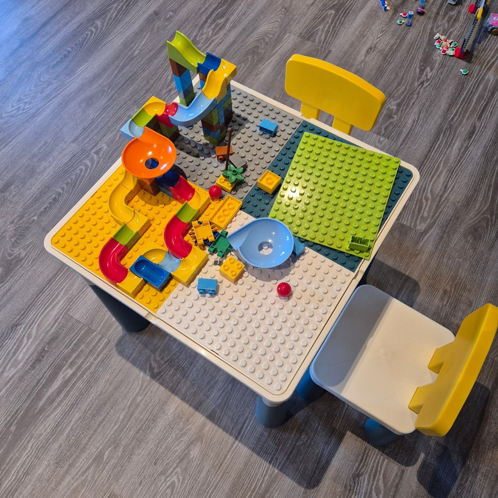 speeltafel, Ophalen