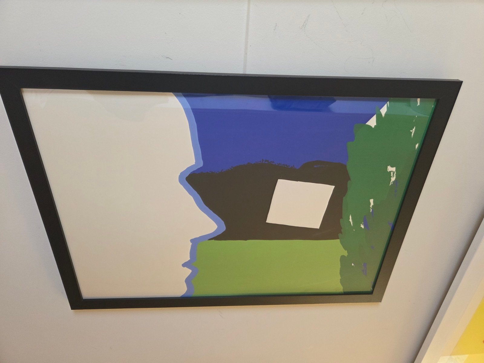 Roger Raveel.Zelfportret, Enlèvement ou Envoi