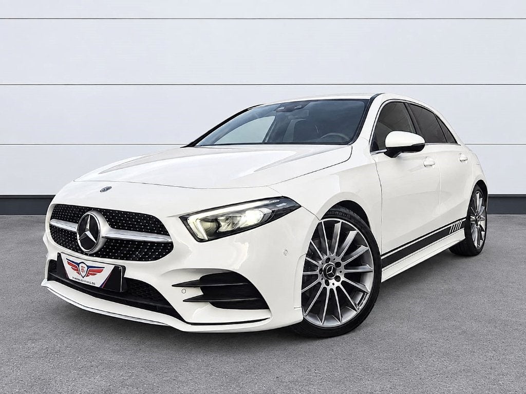 MERCEDES-BENZ A180d PACK AMG*CUIR*CAM*GPS*CLIM*PDC*JANTES*, Autos, Achat, Euro 6, Entreprise, Noir