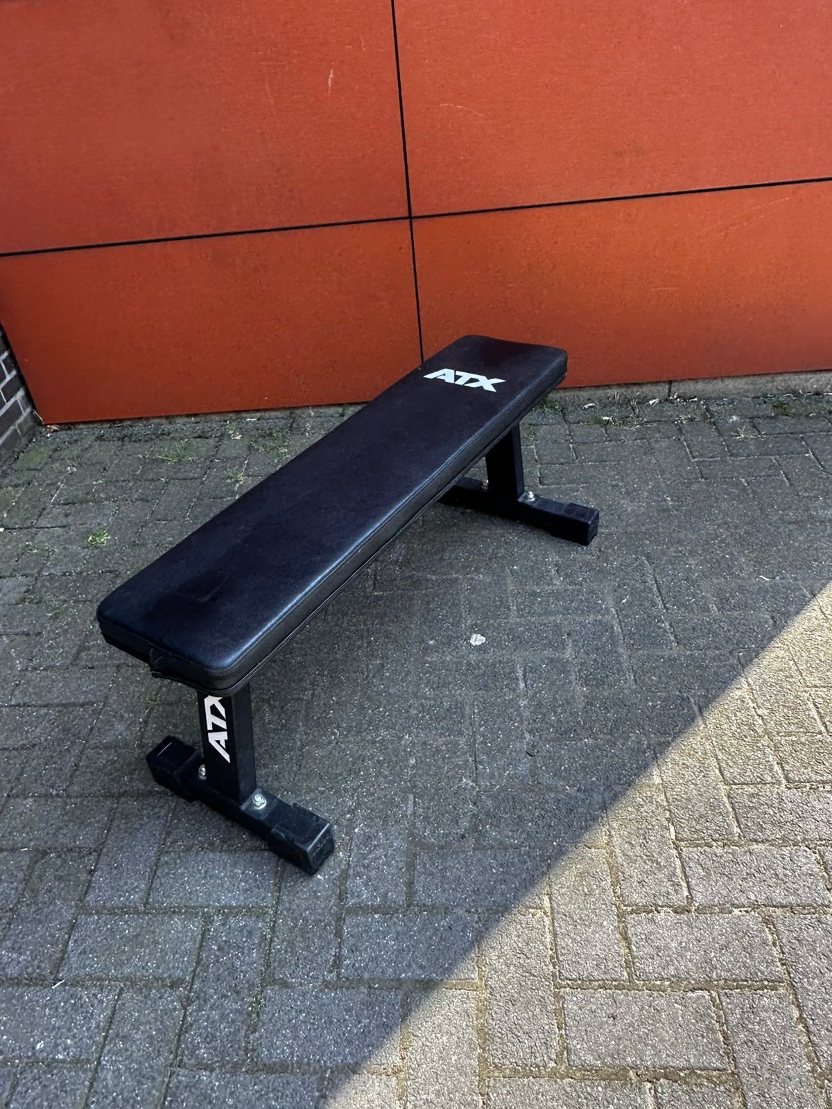 Atx Vlakke Bench, Sports & Fitness, Enlèvement, Utilisé, Banc d'exercice