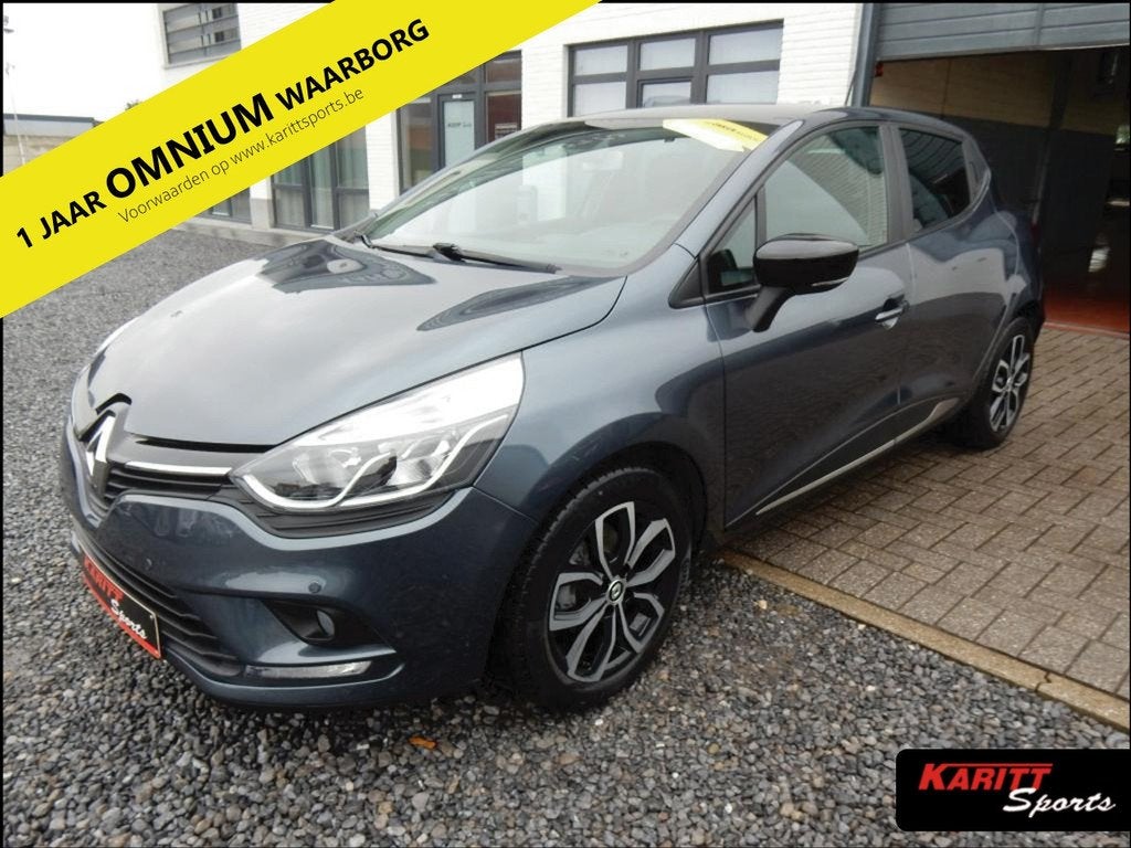 Renault Clio ! 40.000km ! gps /cruise /allu's, Autos, Argent ou Gris, Achat, Entreprise, 1117 kg