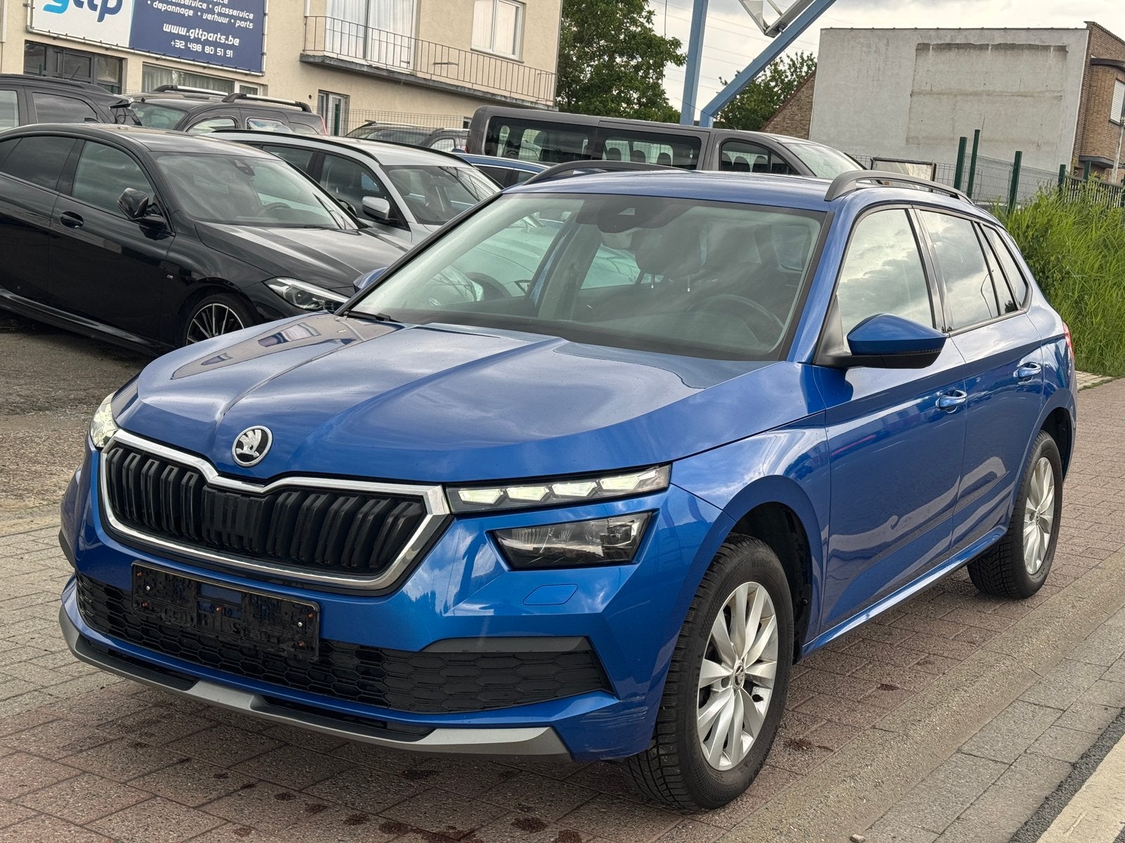 Skoda Kamiq 81kw/110pk Bwj 2022, Voorwielaandrijving, Stof, Blauw, Bedrijf