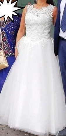 Wit Trouwkleed, Kleding | Dames, Trouwkleding en Trouwaccessoires, Ophalen of Verzenden, Wit
