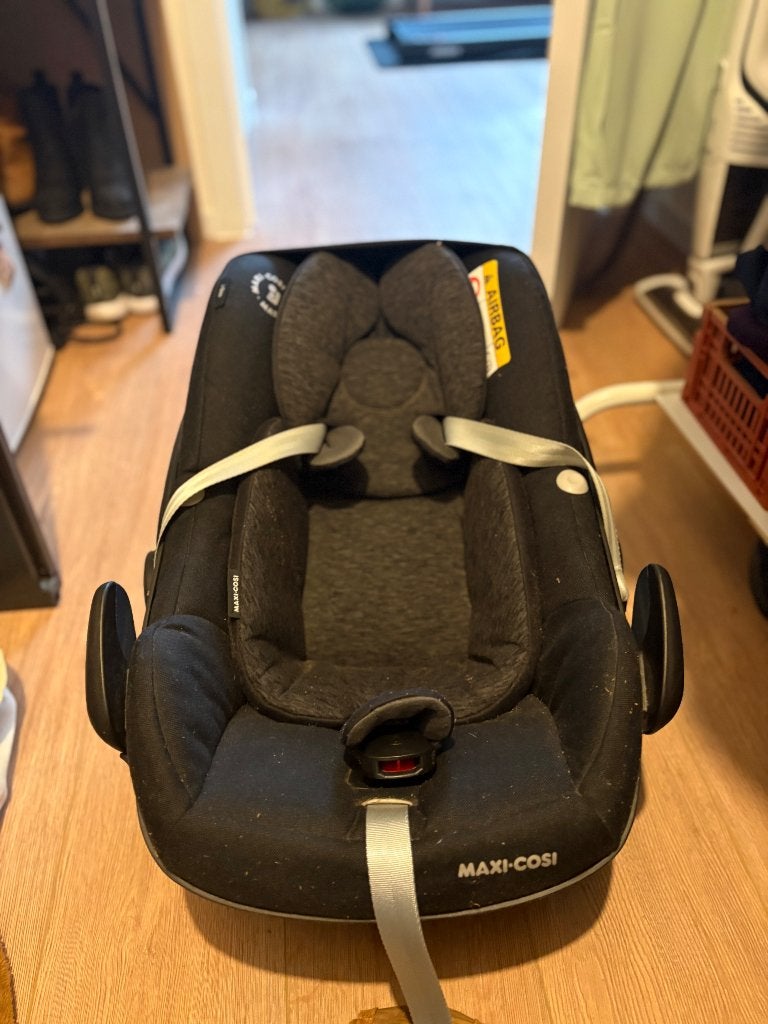 Maxi Cosi Pebble Pro iSize, Dossier réglable, Comme neuf, Enlèvement, Ceinture de sécurité ou Isofix