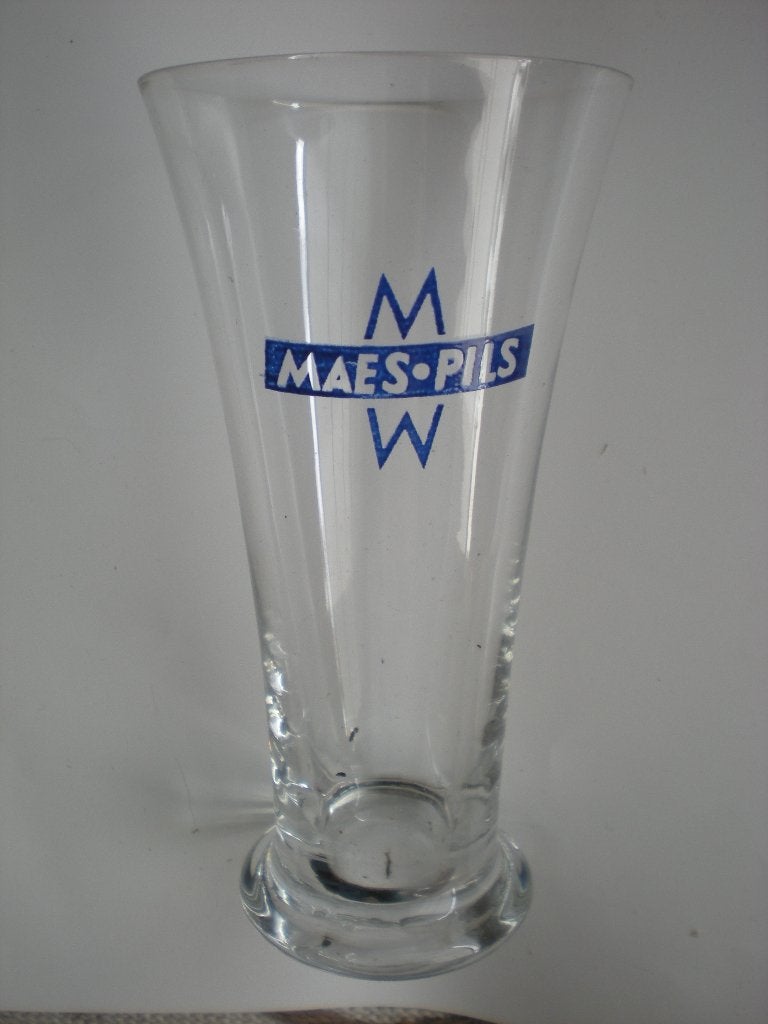 MAES Pils Waarloos, Verzamelen, Ophalen of Verzenden, Zo goed als nieuw, Glas of Glazen