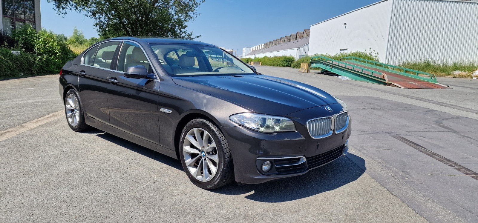 BMW 520 Modern 2.0D 184pk Automaat Euro 6 2014, Autos, Cuir, Entreprise, Entretenue par le concessionnaire, Automatique