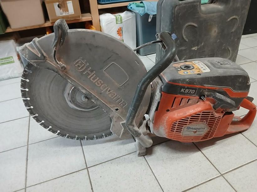 Husqvarna K970 Betonzaag, Doe-het-zelf en Bouw, Gereedschap | Zaagmachines, Ophalen, Gebruikt, Overige typen, Husqavarna