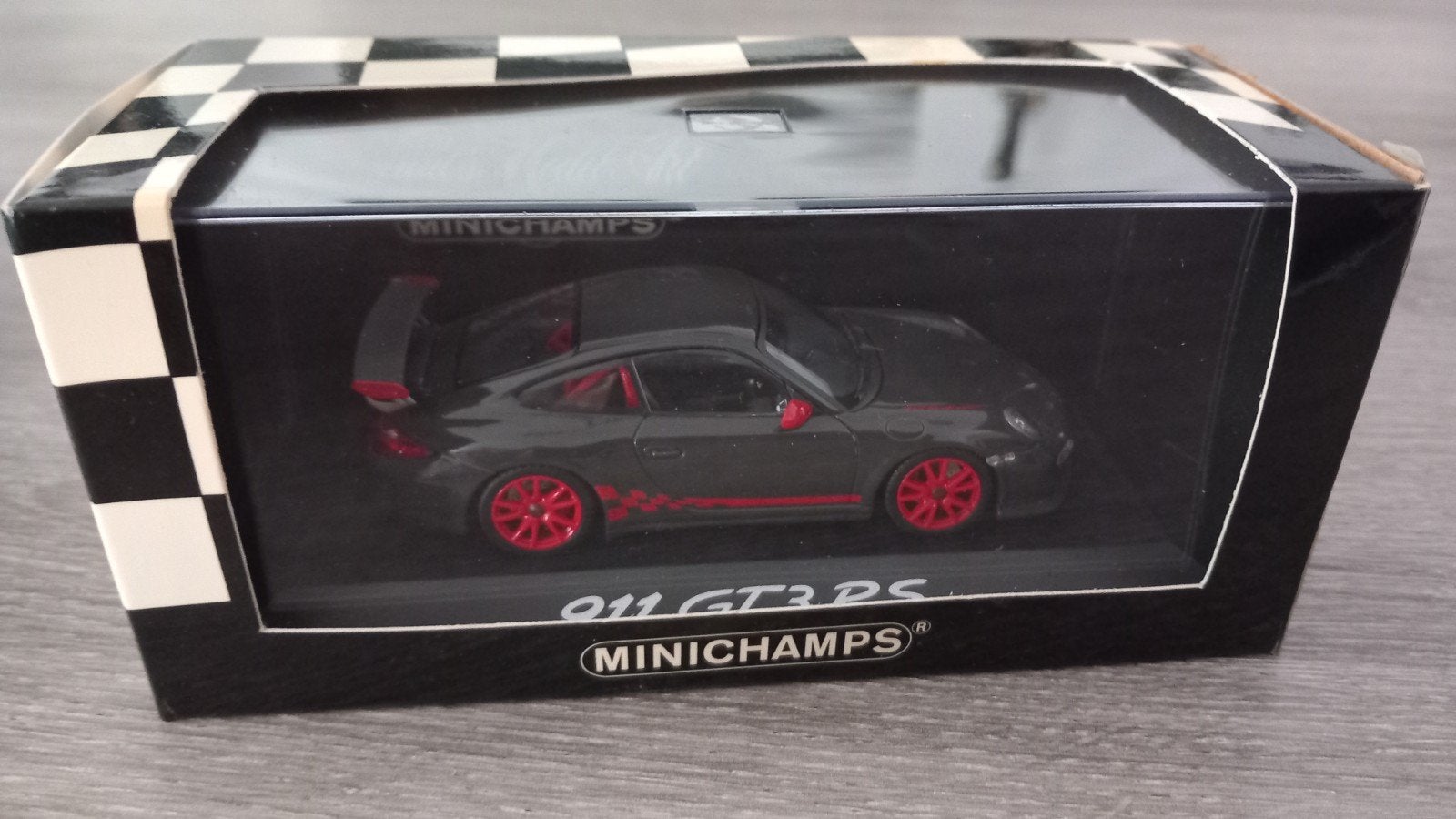 Minichamps Porsche 911 ( 997,2 ) GT3 RS 3,8 ( 2009 ) Limited, Ophalen of Verzenden, Zo goed als nieuw, Auto, MiniChamps