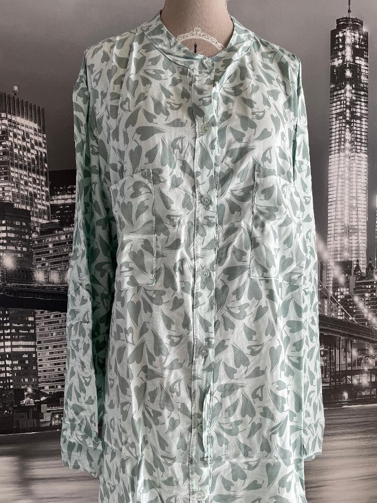 prachtige katoenen lichte zomer jurk - 46-48, Kleding | Dames, Verzenden, Maat 46/48 (XL) of groter, Zo goed als nieuw, Onder de knie