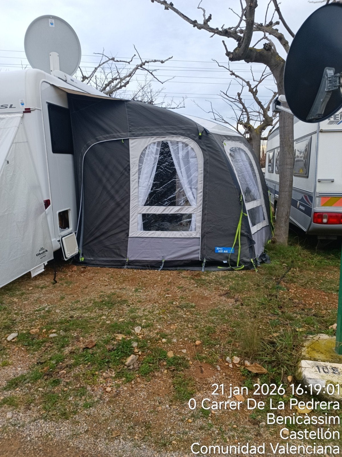 Kampa ace air 400, Caravans en Kamperen, Ophalen