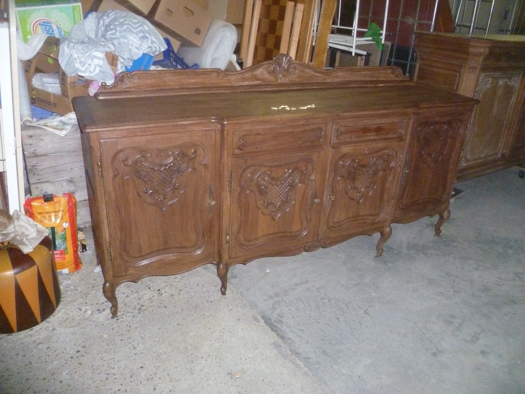 MOOIE MASSIEVE LOUIS XV DRESSOIR, Ophalen