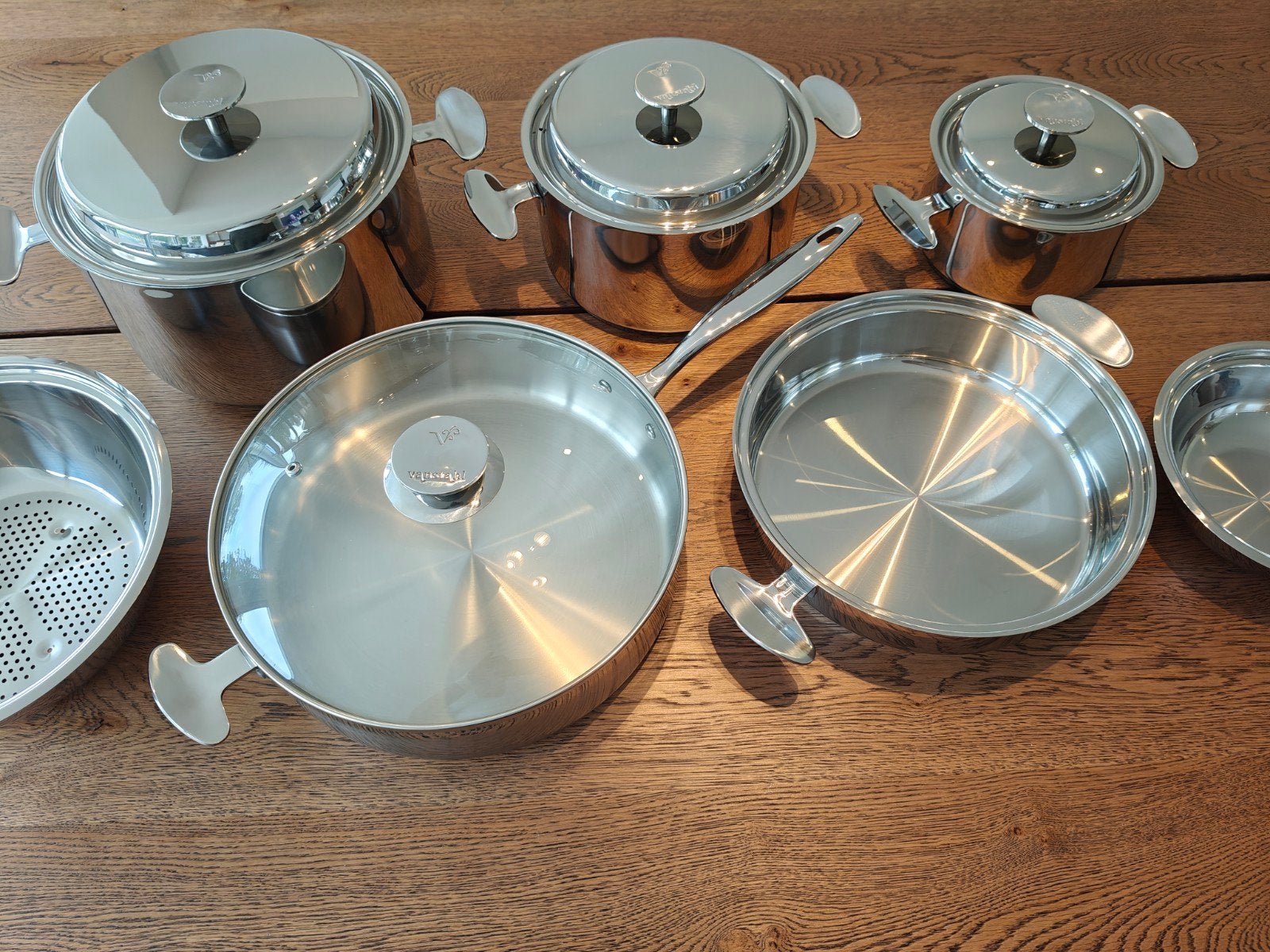 Vanstahl 11 stuks, Ophalen, Nieuw, Pannenset, Inox