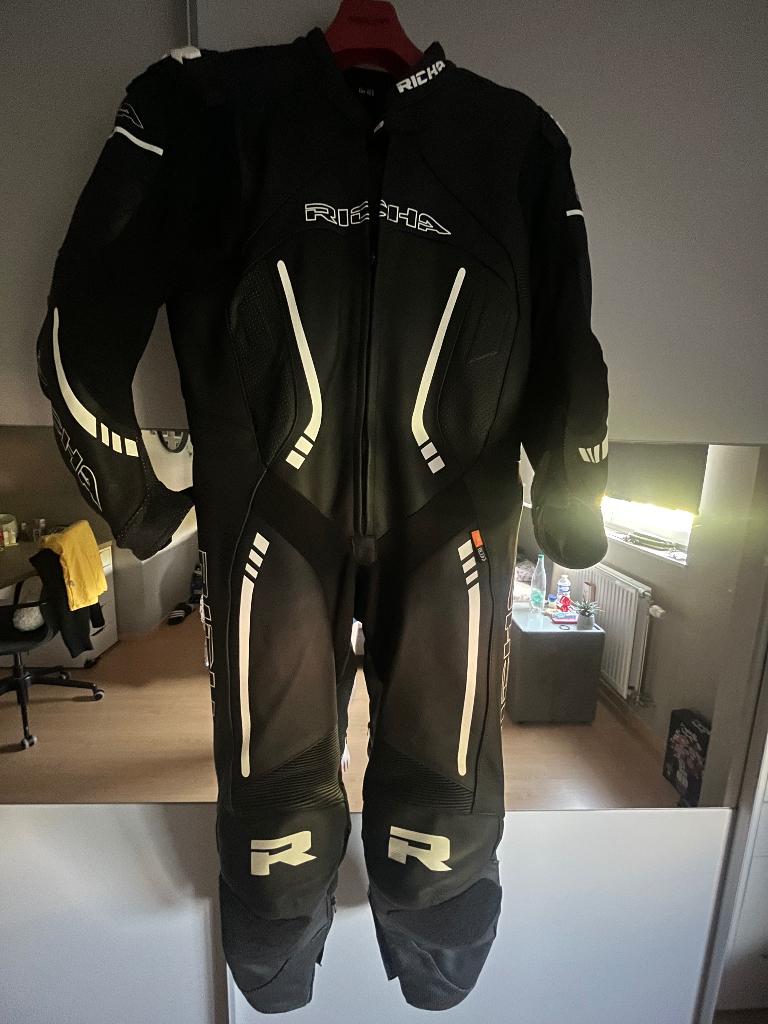 Eendelig lederen motorpak Richa, Motoren, Dames, Ophalen of Verzenden, Nieuw zonder kaartje, Richa