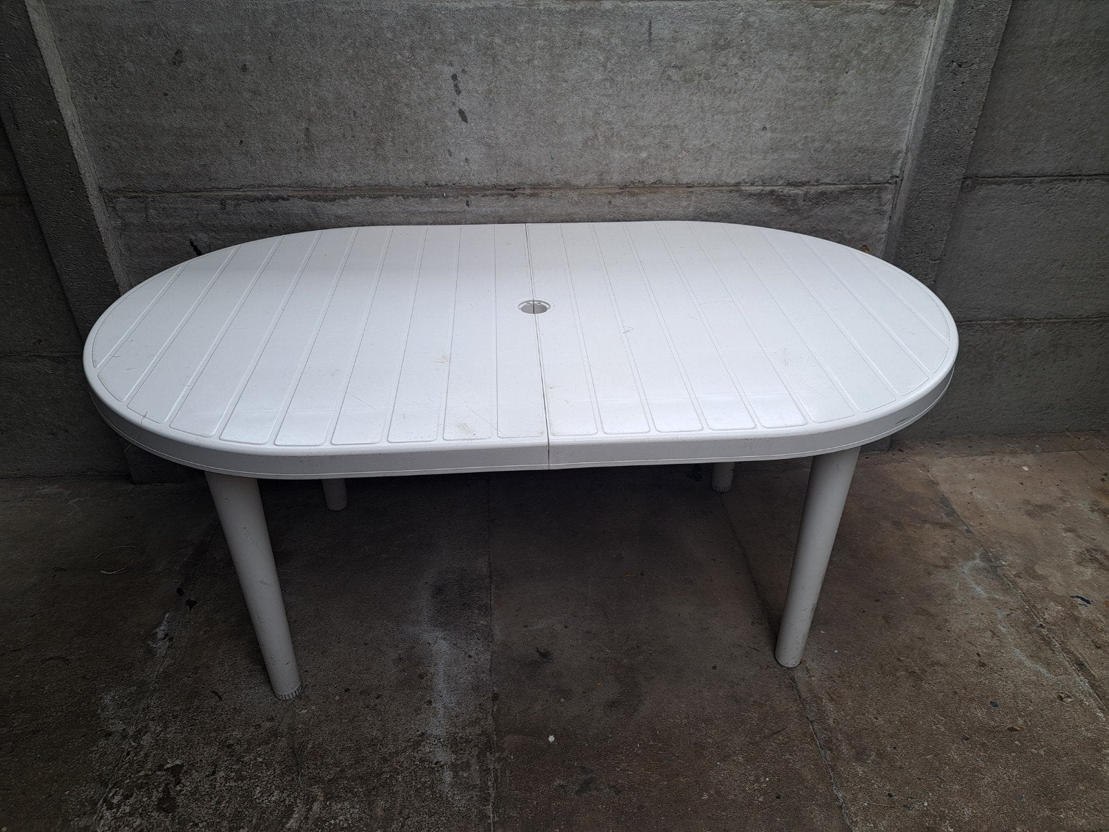 Tuintafel verstelbaar in goede staat, Tuin en Terras, Tuintafels, Ophalen
