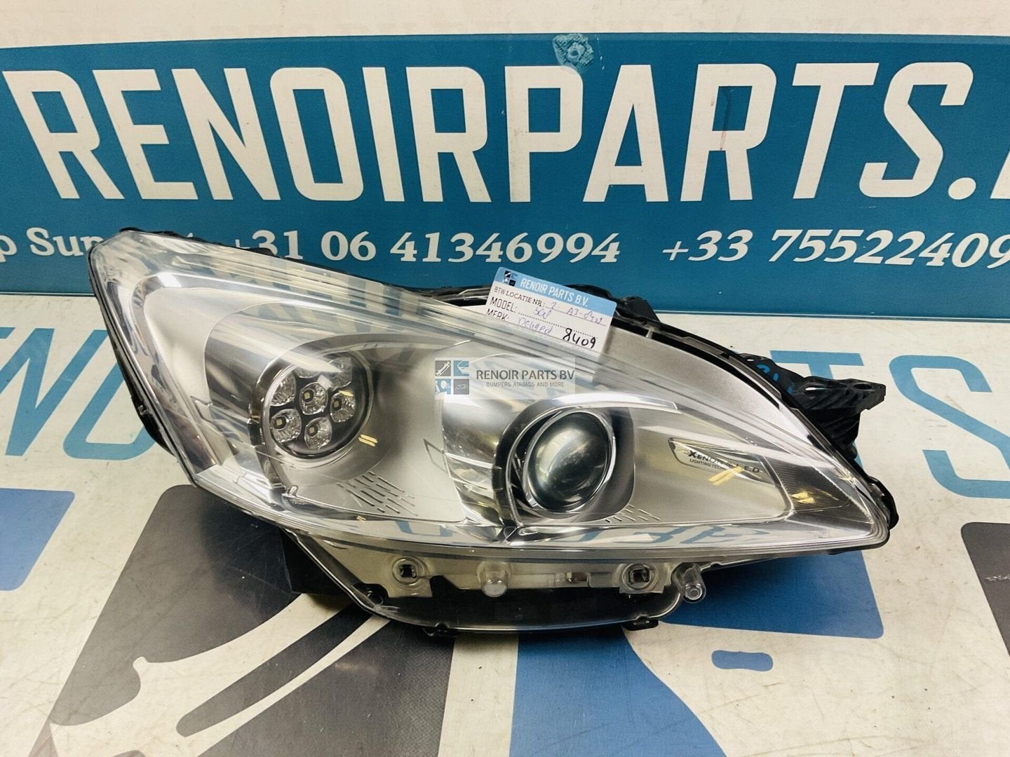 Koplamp Peugeot 508 9687580580 Xenon LED Rechts 2-A3-8409, Gebruikt, -, -, 6 maanden garantie