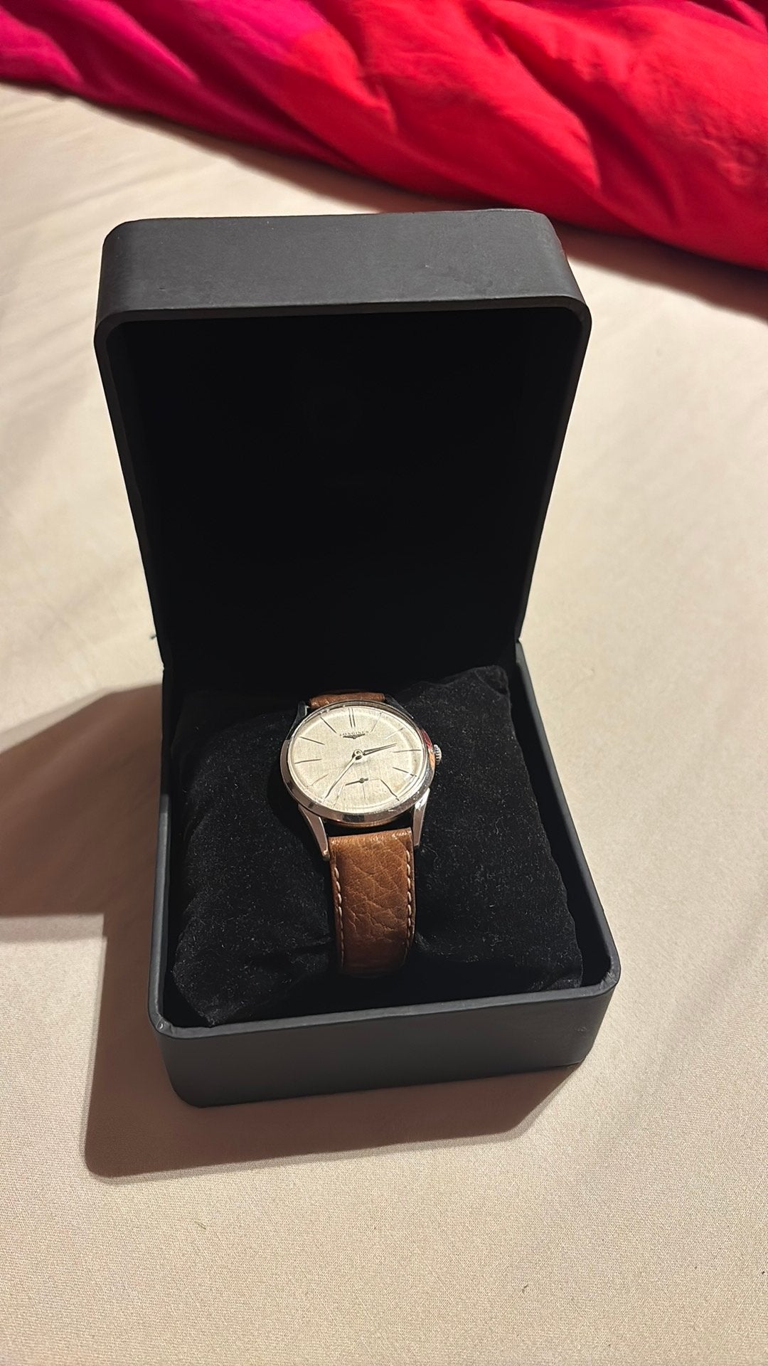 Longines, Montre-bracelet, Autres marques, Cuir, Acier