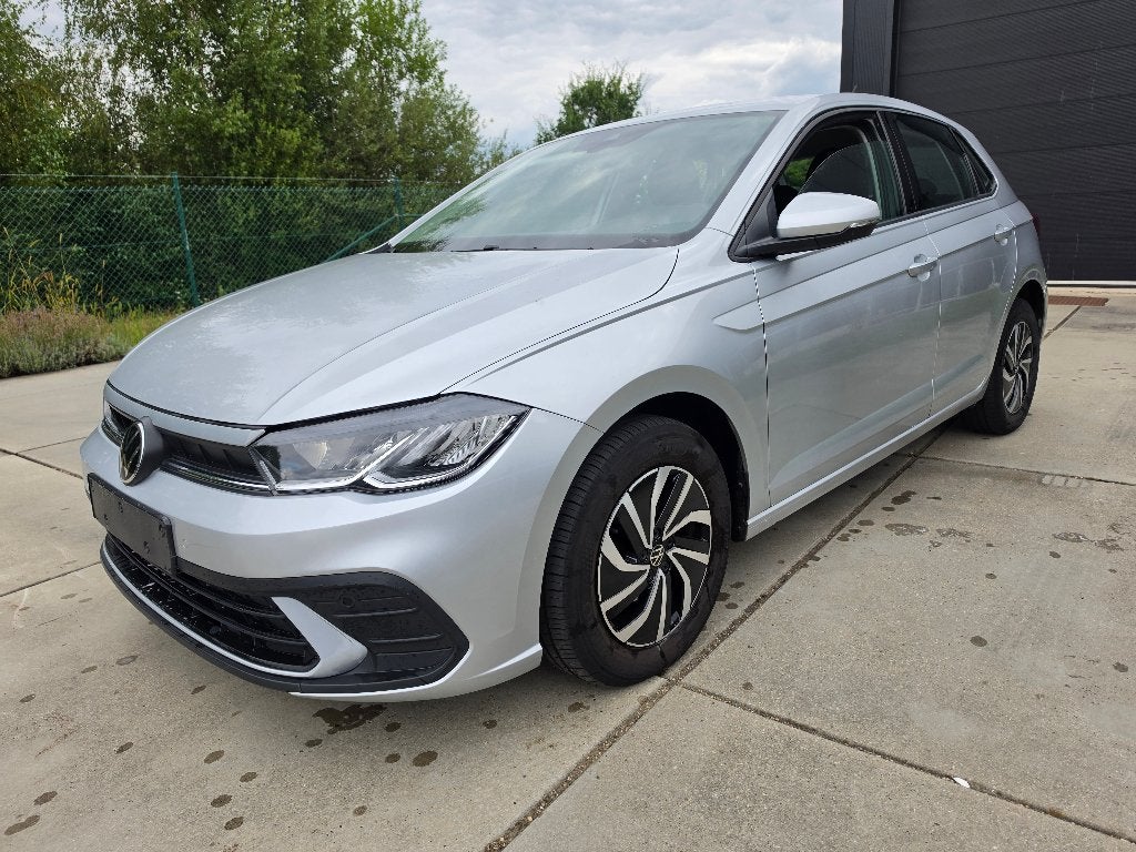 VW Polo 1.0 TSI Life 2021 Navi, Airco + Garantie, Auto's, Volkswagen, Bedrijf, 5 deurs, Zilver of Grijs, 999 cc