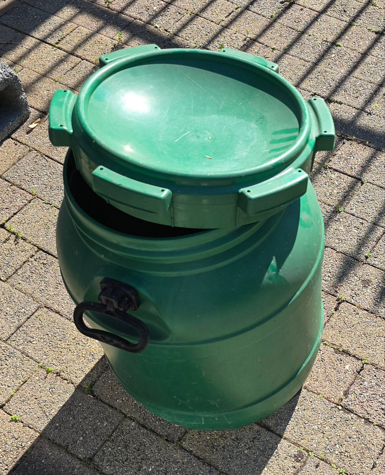Fût Curtec 55L, Ophalen