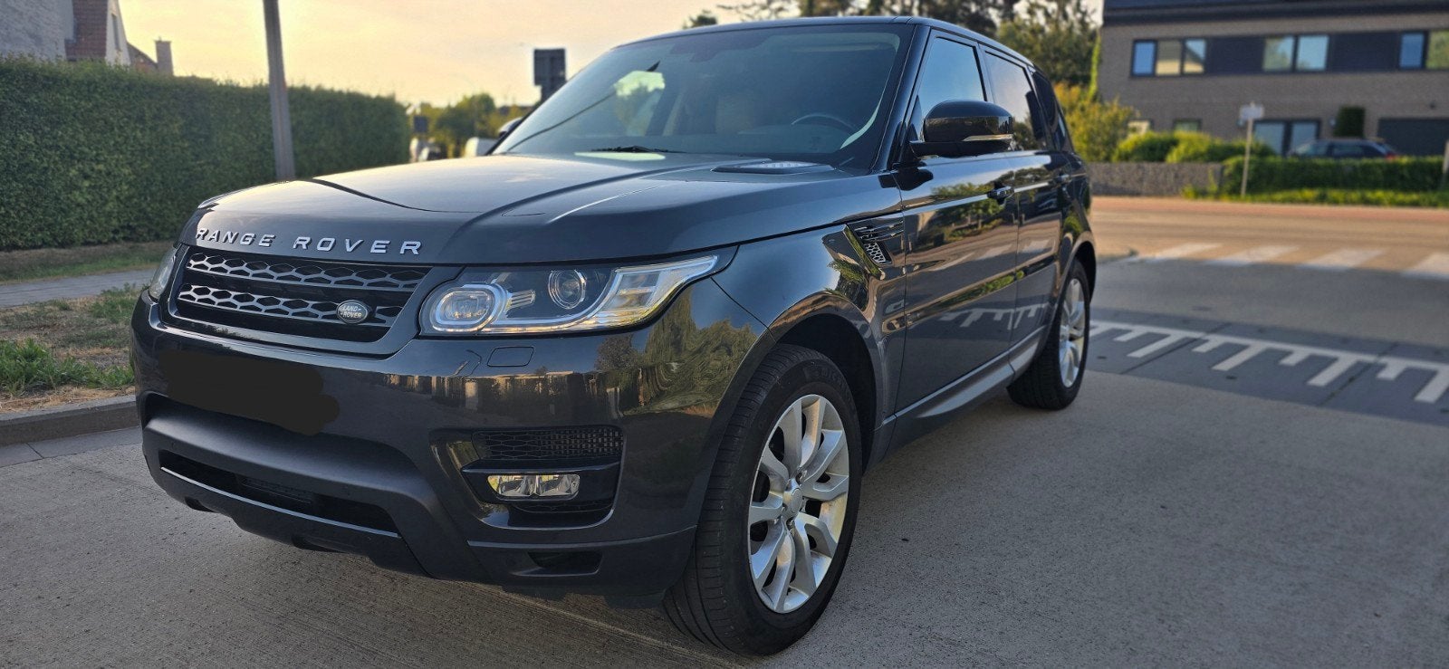 Range Rover Sport, Auto's, Automaat, Multifunctioneel stuurwiel, Beige, Beige