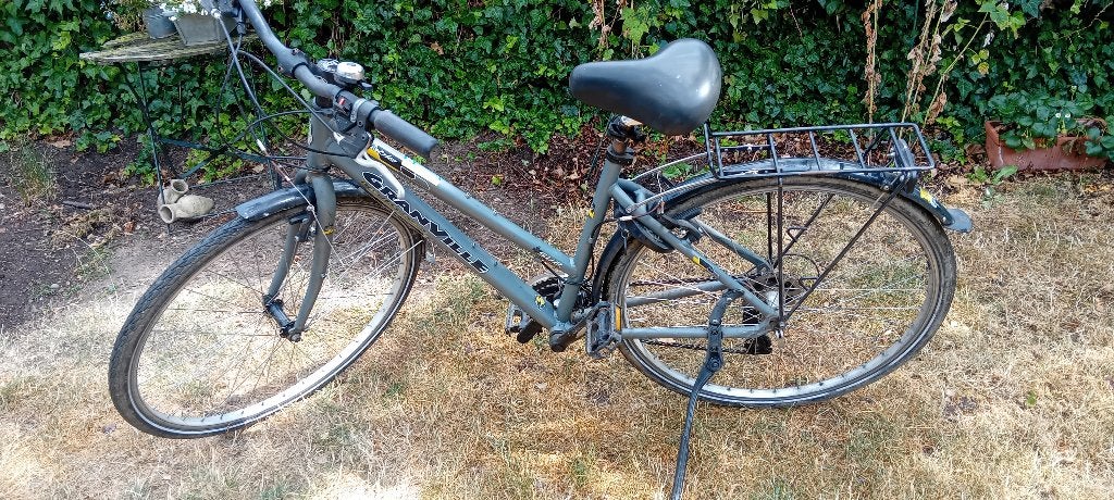 damesfiets, Gebruikt, Velgrem, Versnellingen, Ophalen