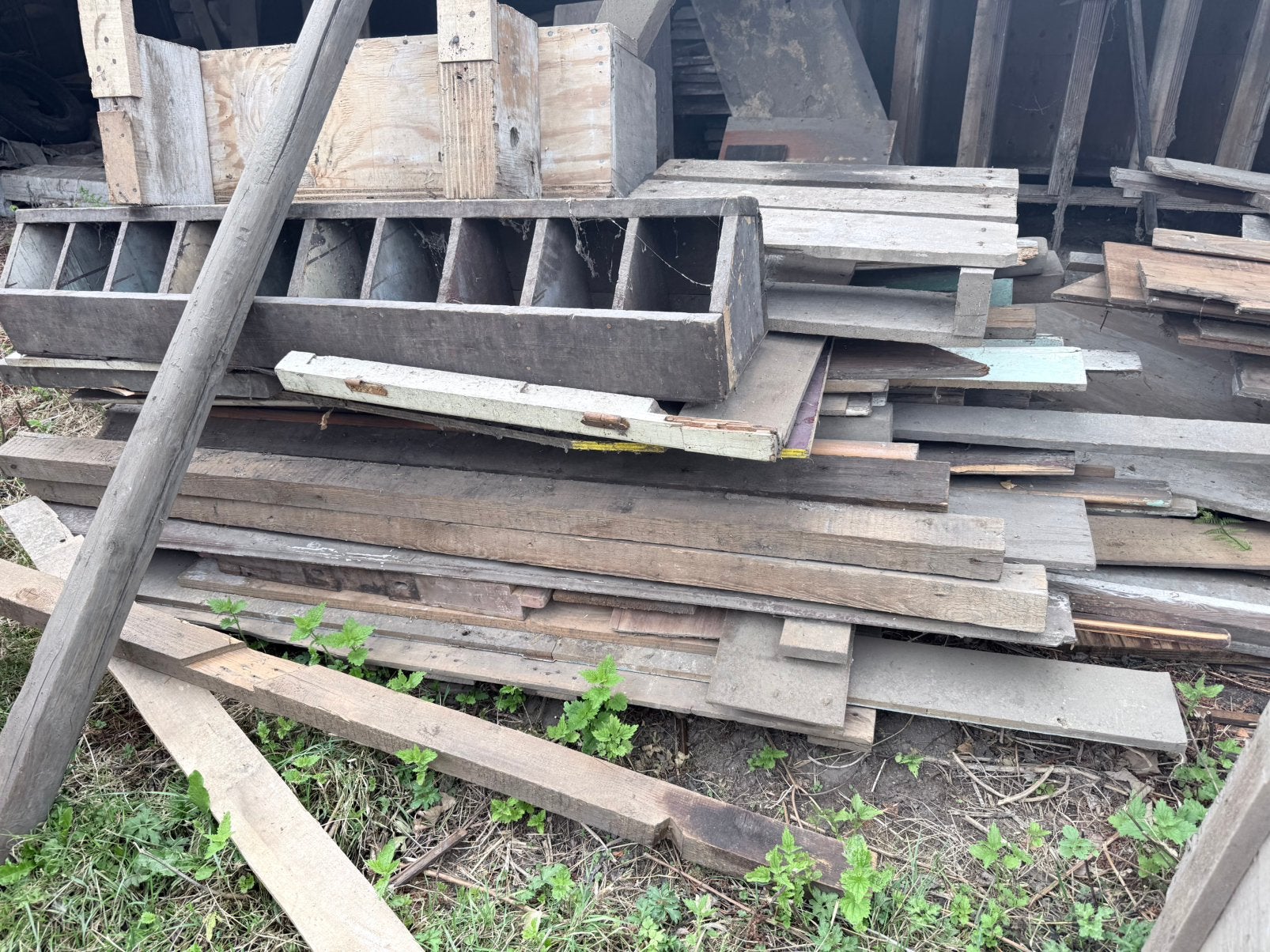Gratis hout gratis hout, Enlèvement, Utilisé