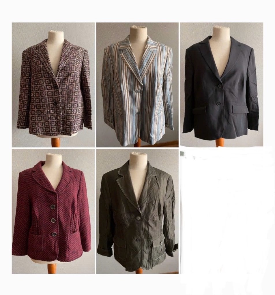 Lot 5 blazers Basler maat 44, Taille 42/44 (L), Basler, Comme neuf, Manteau