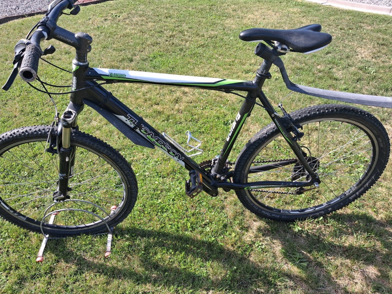 Thompson mountainbike, Fietsen en Brommers, Gebruikt, Velgrem, Meer dan 20 versnellingen, 53 tot 57 cm