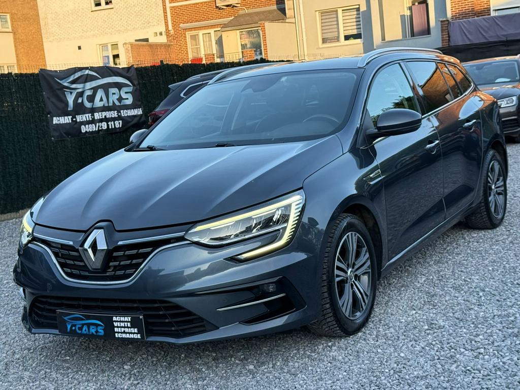 RENAULT MEGANE 1.5DCI //NEW LIFT //, Euro 6, Leder en Stof, Bedrijf, Zilver of Grijs